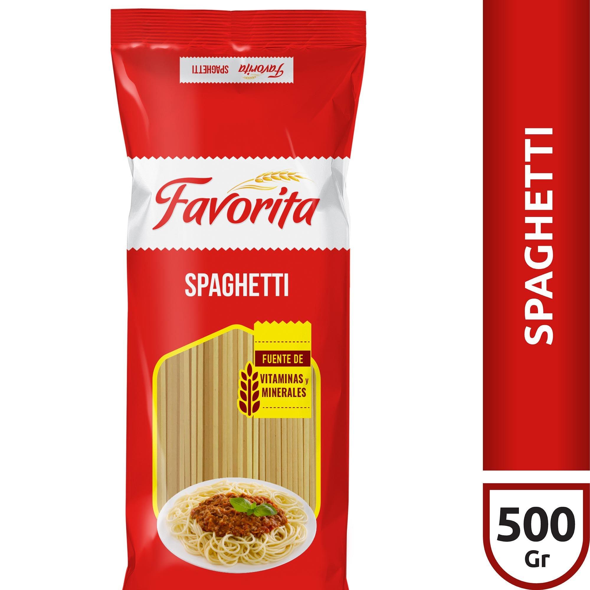 FIDEOS SPAGHETTI FAVORITA x 500 g