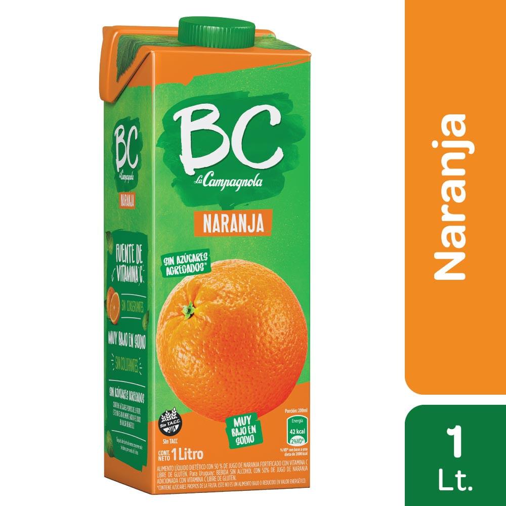 JUGO BC NARANJA 1LT