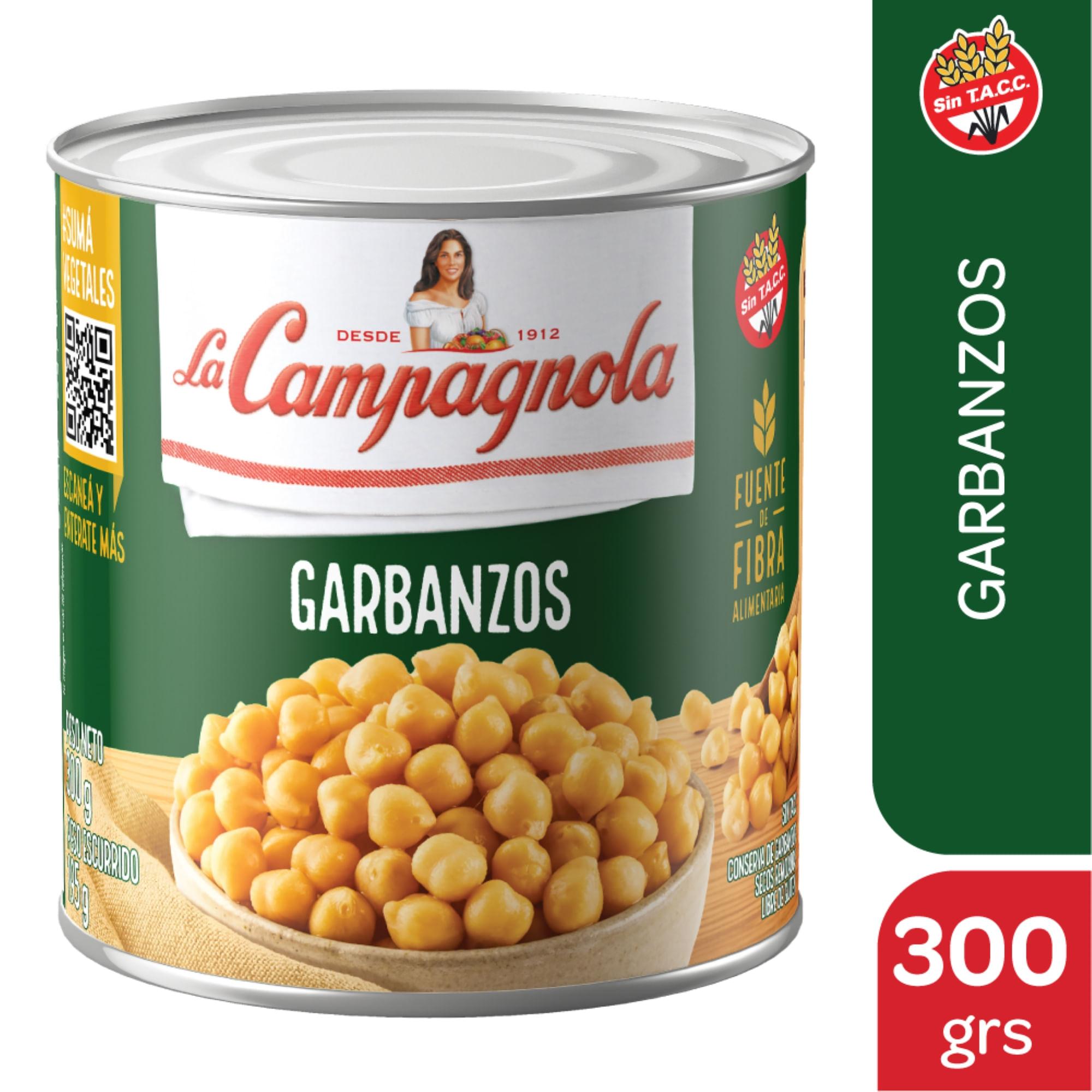 GARBANZOS EN LATA LC x 300g