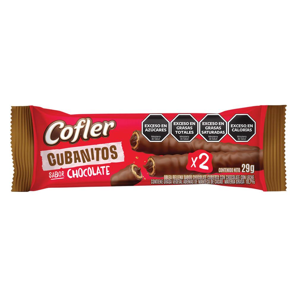 CUBANITOS CHOCOLATE COFLER x 29g