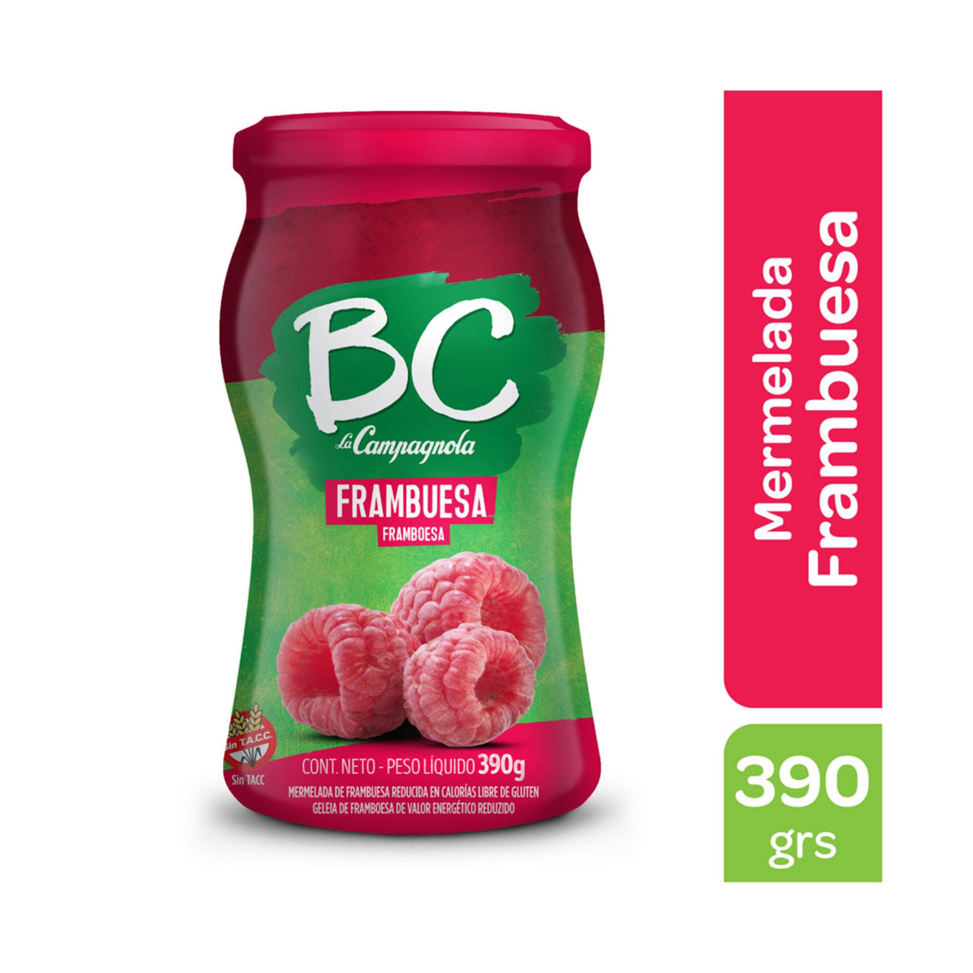 MERMELADA FRAMBUESA BC X 390G