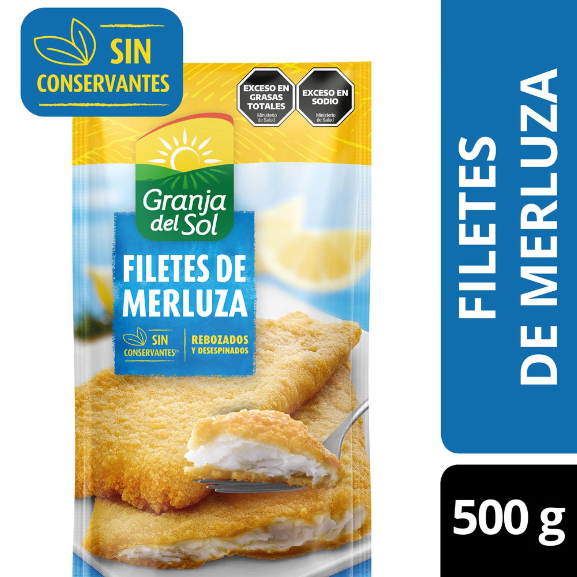 FILET DE MERLUZA REBOZADO GRANJA DEL SOL x 500g