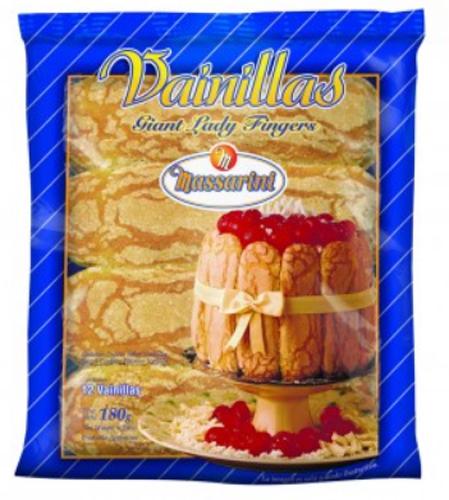 GALLETITAS MASSARINI VAINILLAS x 180 g