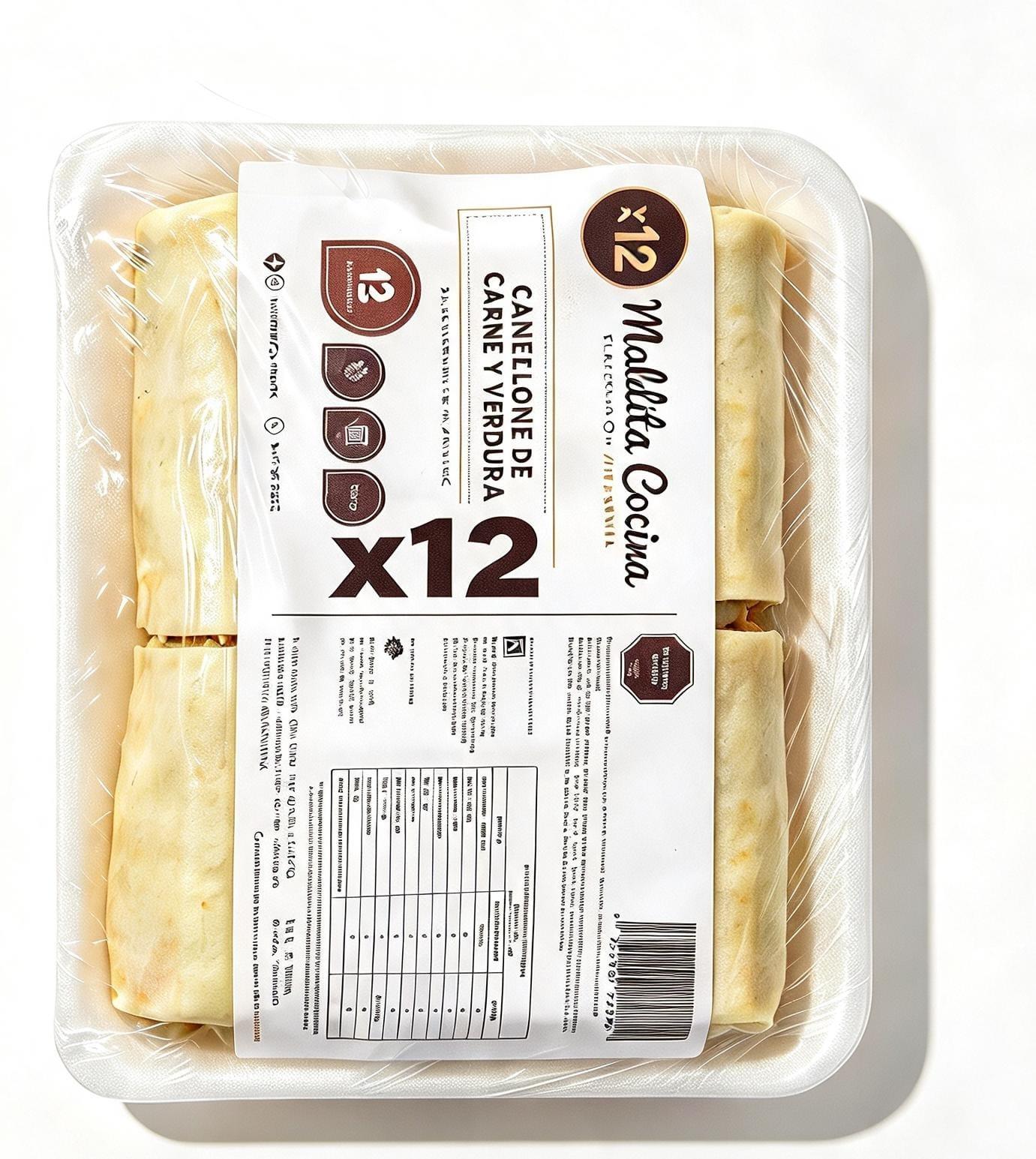 CANELONES CAR Y VER MALDITA COCINA x 12u