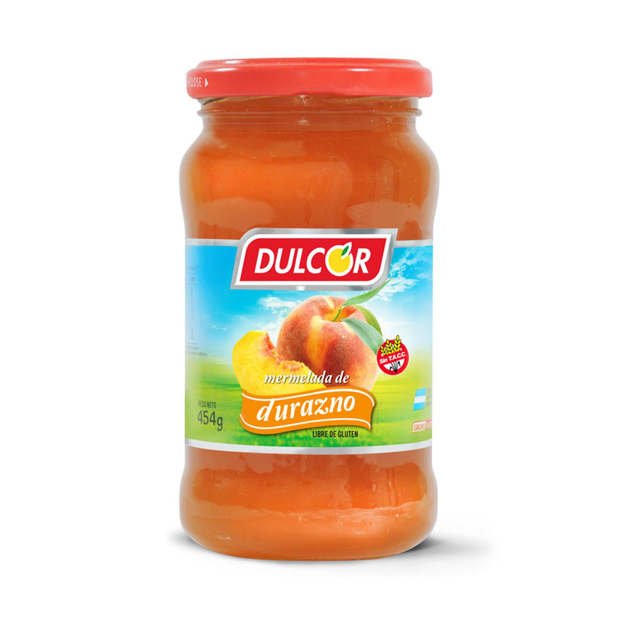 MERMELADA DURAZNO DULCOR x 454g