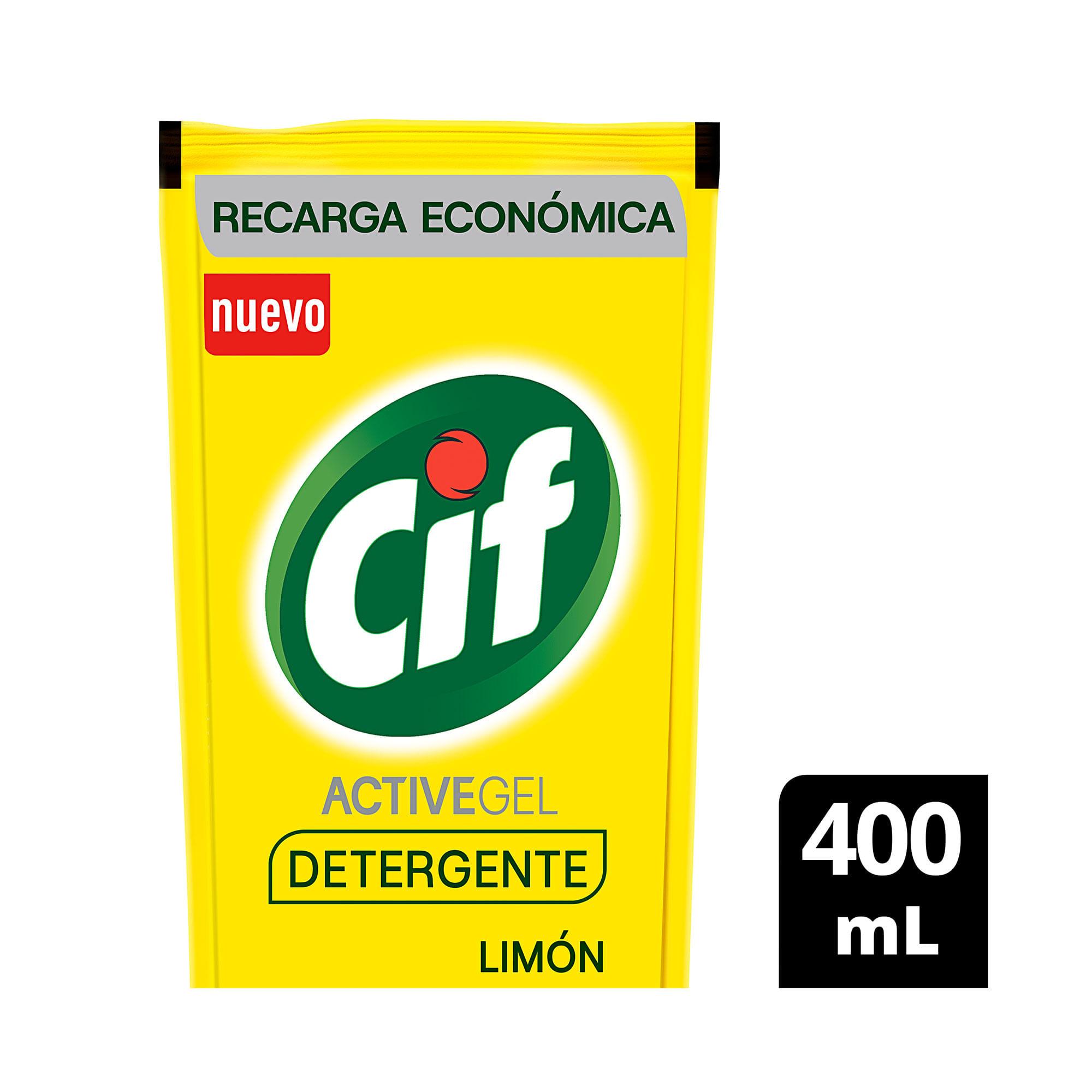 DETERGENTE ACTIVE GEL LIMON DP 400ml