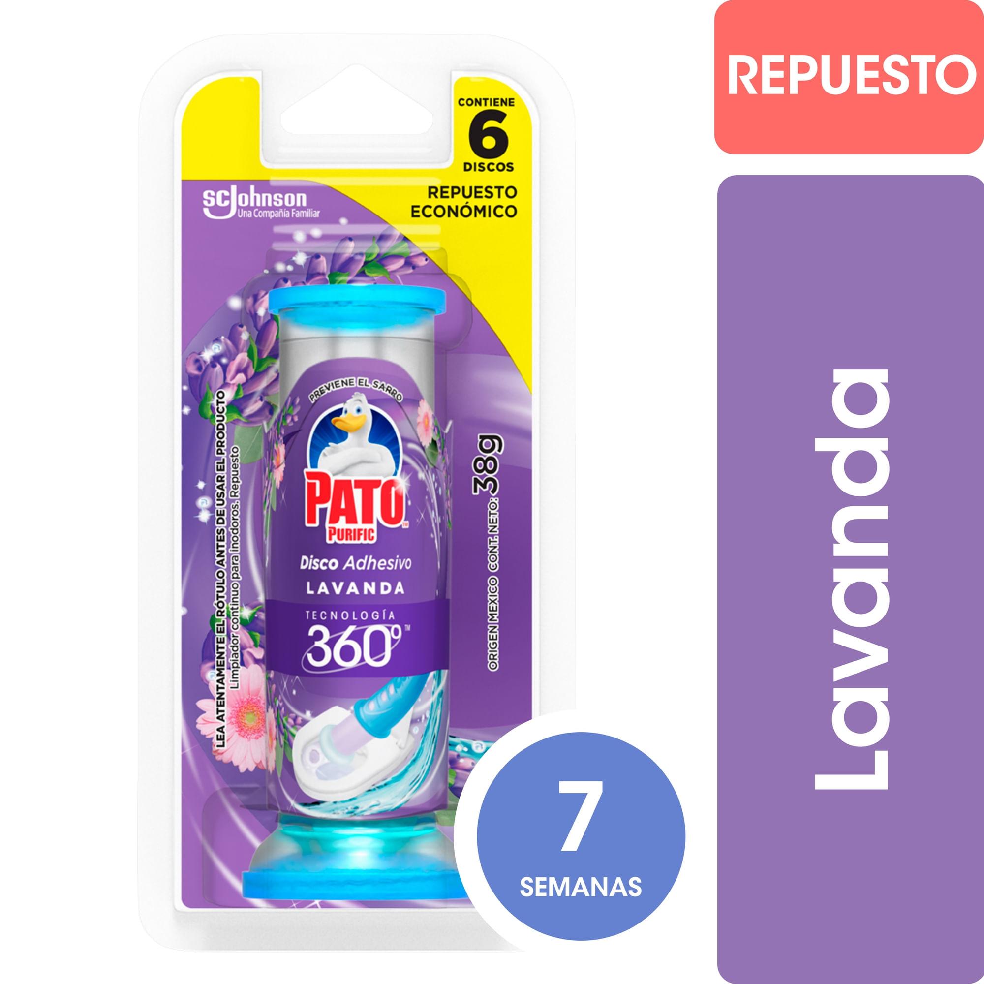 DISCO ADHE LAVANDA REP PATO PURIFIC x 36ml