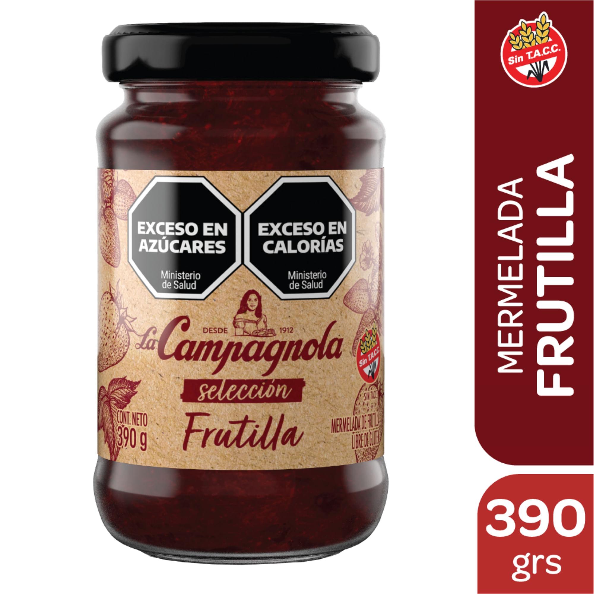 MERMELADA FRUTILLA LA CAMPAGNOLA SELECC x 390g