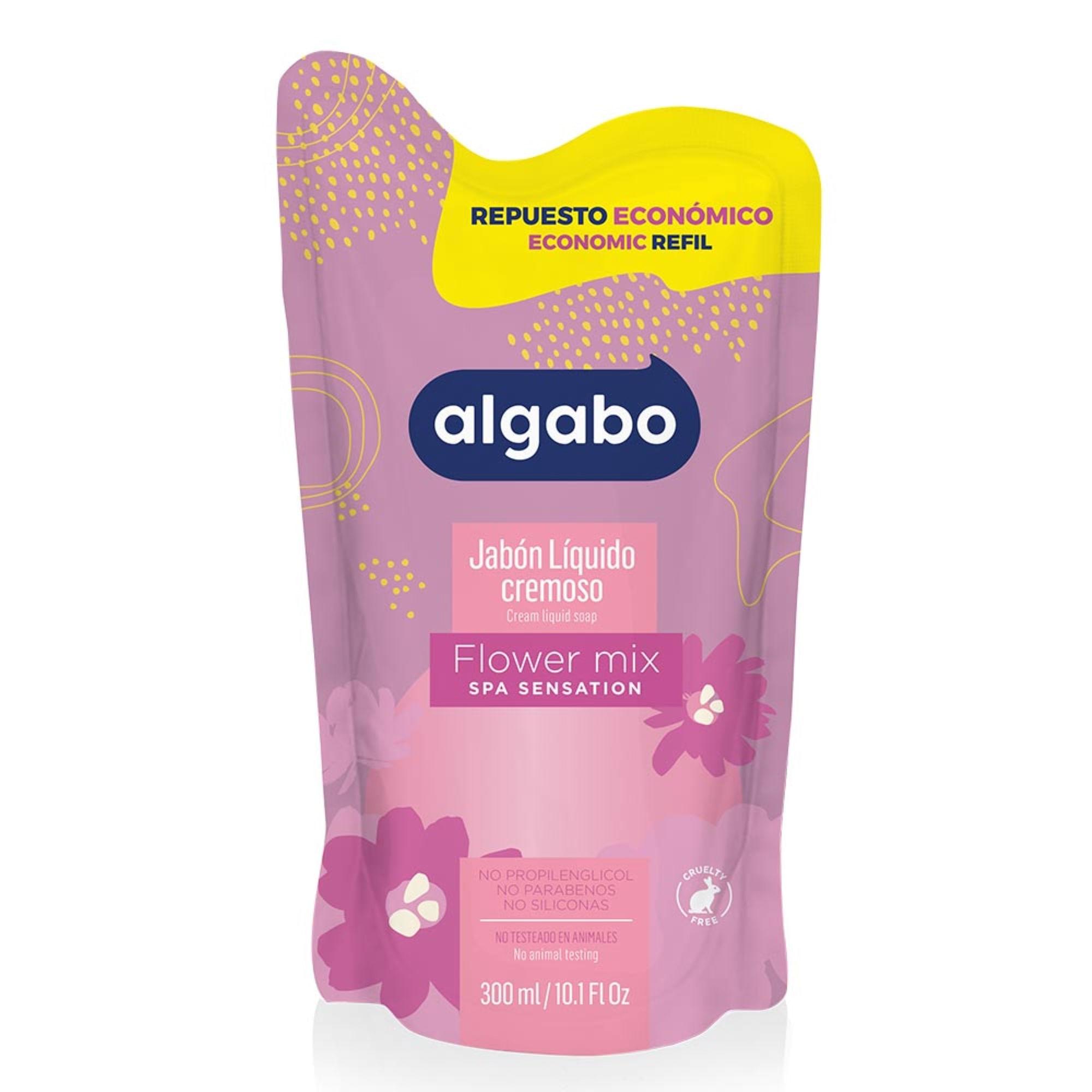 JABON LIQ DP FLOWER ALGABO x 300cc