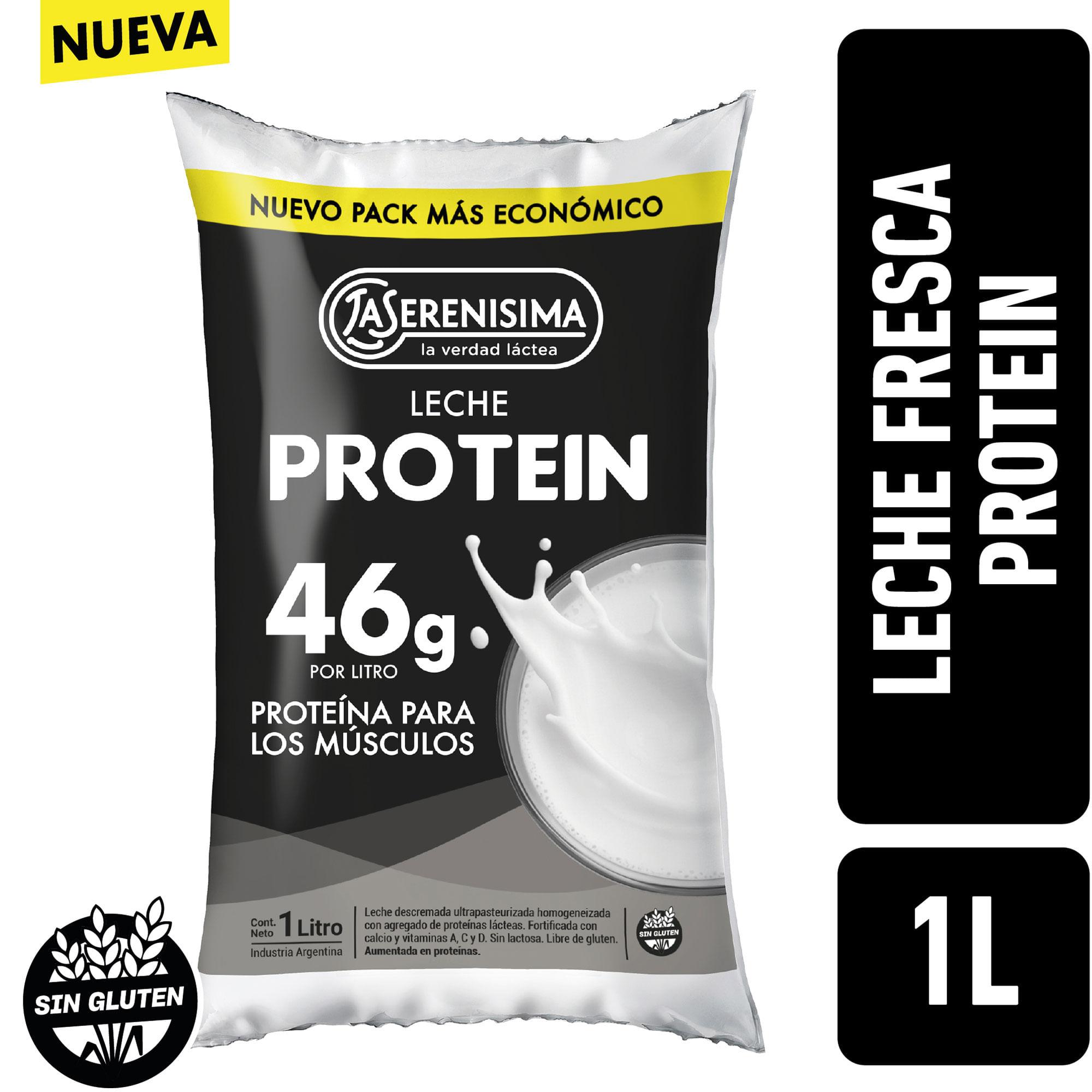LECHE PROTEIN LA SERENISIMA  46G X1L