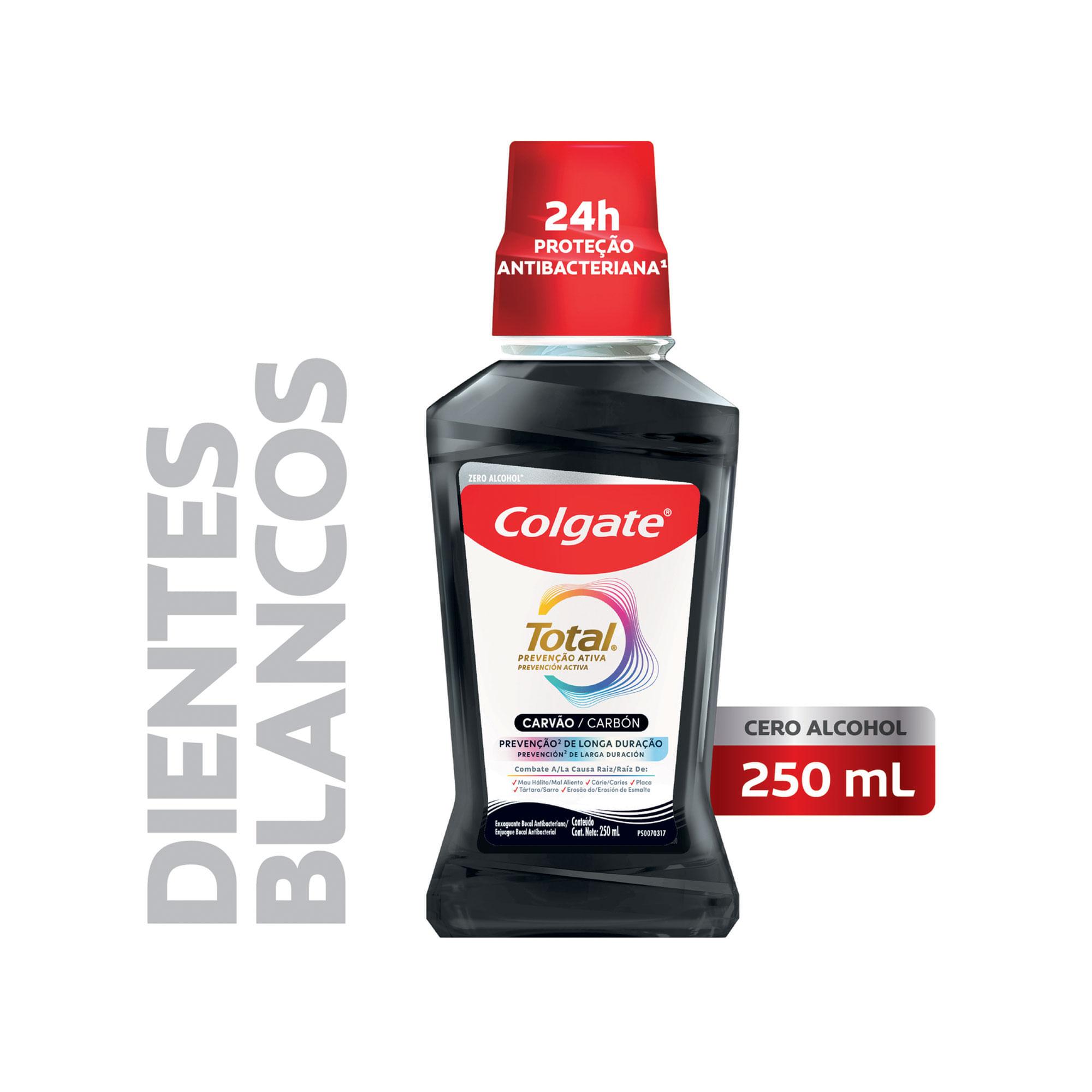 ENJUAGUE BUCAL COLGATE TOTAL 12 CARBON ACT