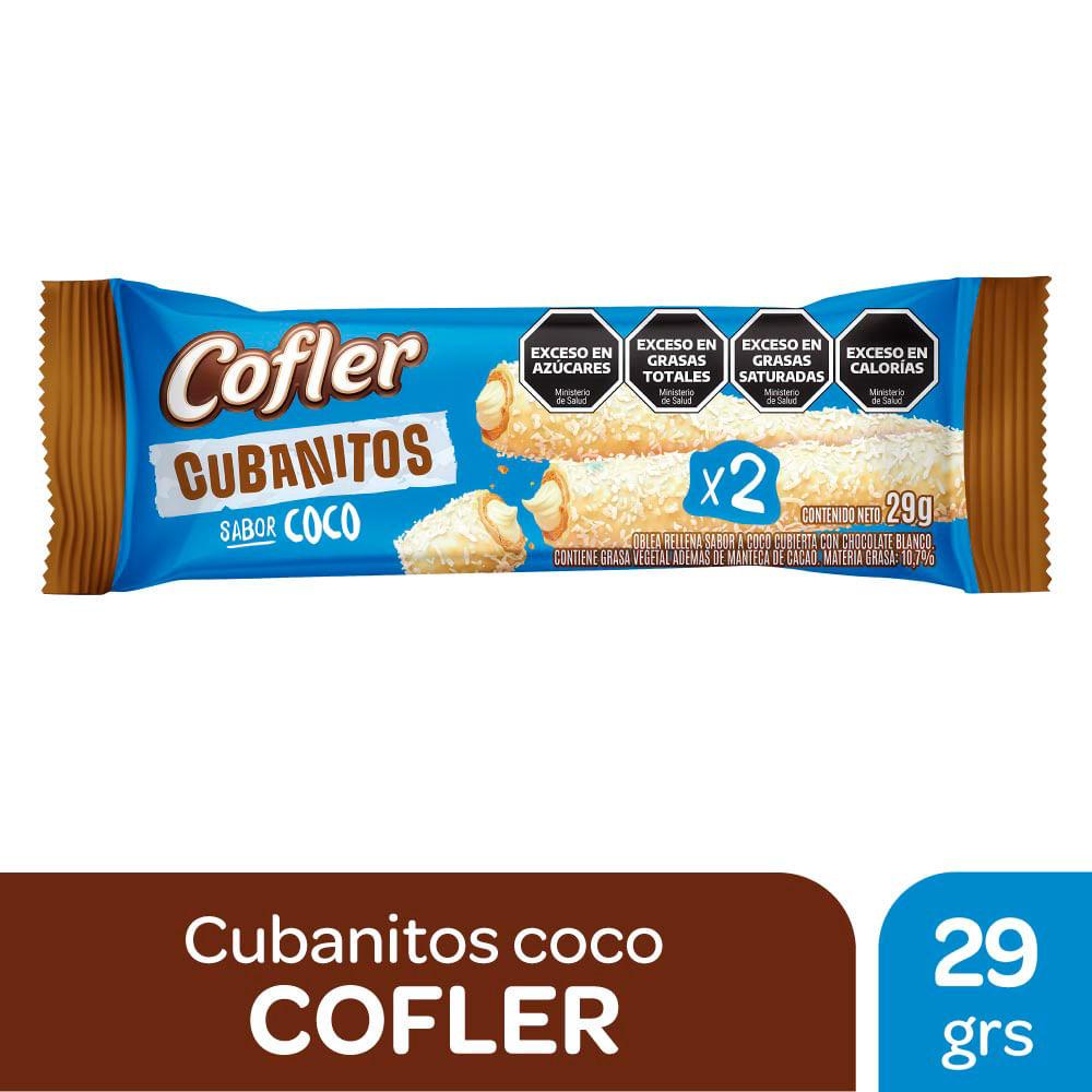 CUBANITOS COFLER COCO 29gr