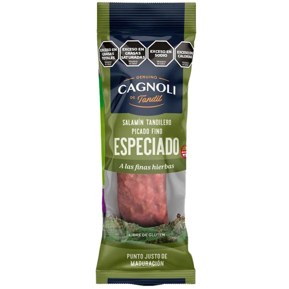 SALAMIN PICADO FINO ESPECIADO CAGNOLI x U