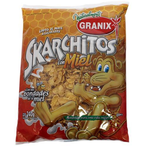 CEREAL SKARCHITOS MIEL GRANIX  x 240 g