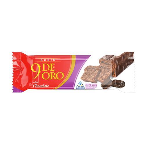 BUDIN CHOCOLATE 9 DE ORO x190grs