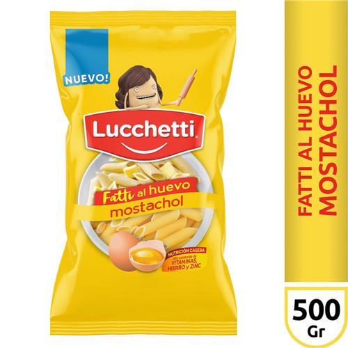 FIDEOS MOSTACHOL HUEVO LUCCHETTI x 500g