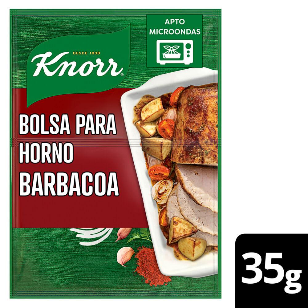 BOLSA PARA HORNO BARBACOA KNOOR x 35g
