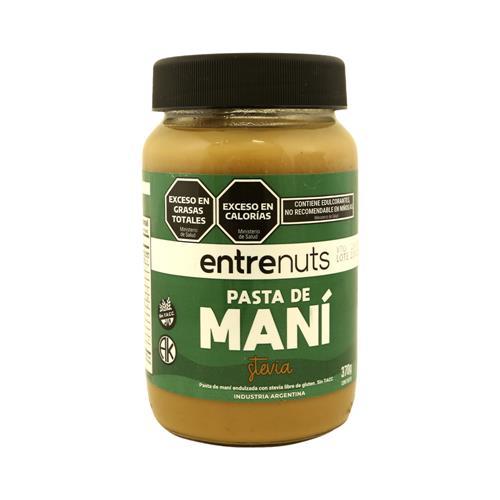 PASTA DE MANI ENTRE NUTS CON STEVIA X 370G