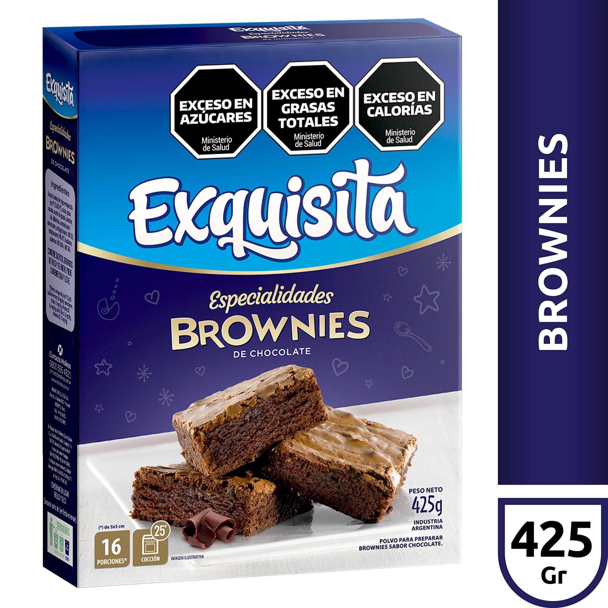 BROWNIES EXQUISITA x 425g