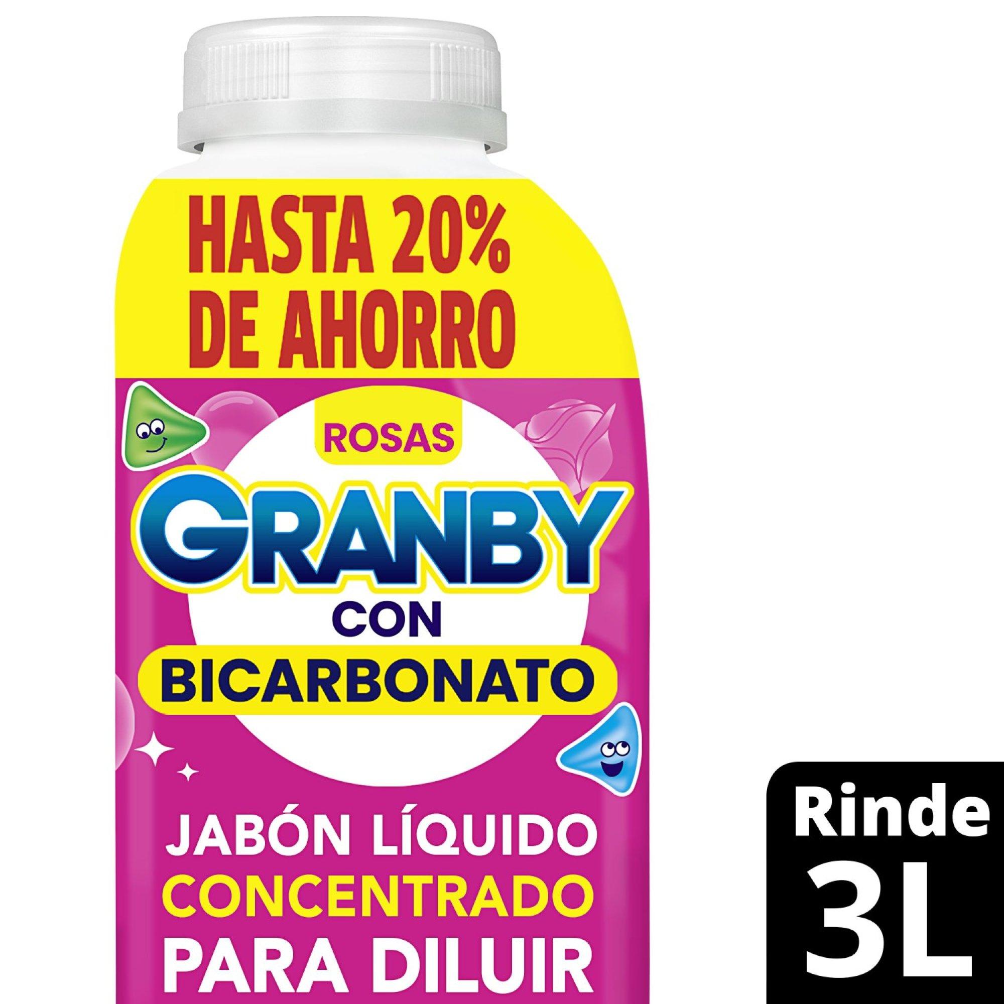 JABON LIQUIDO PARA DILUIR ROSAS  GRANBY BOT X500ml