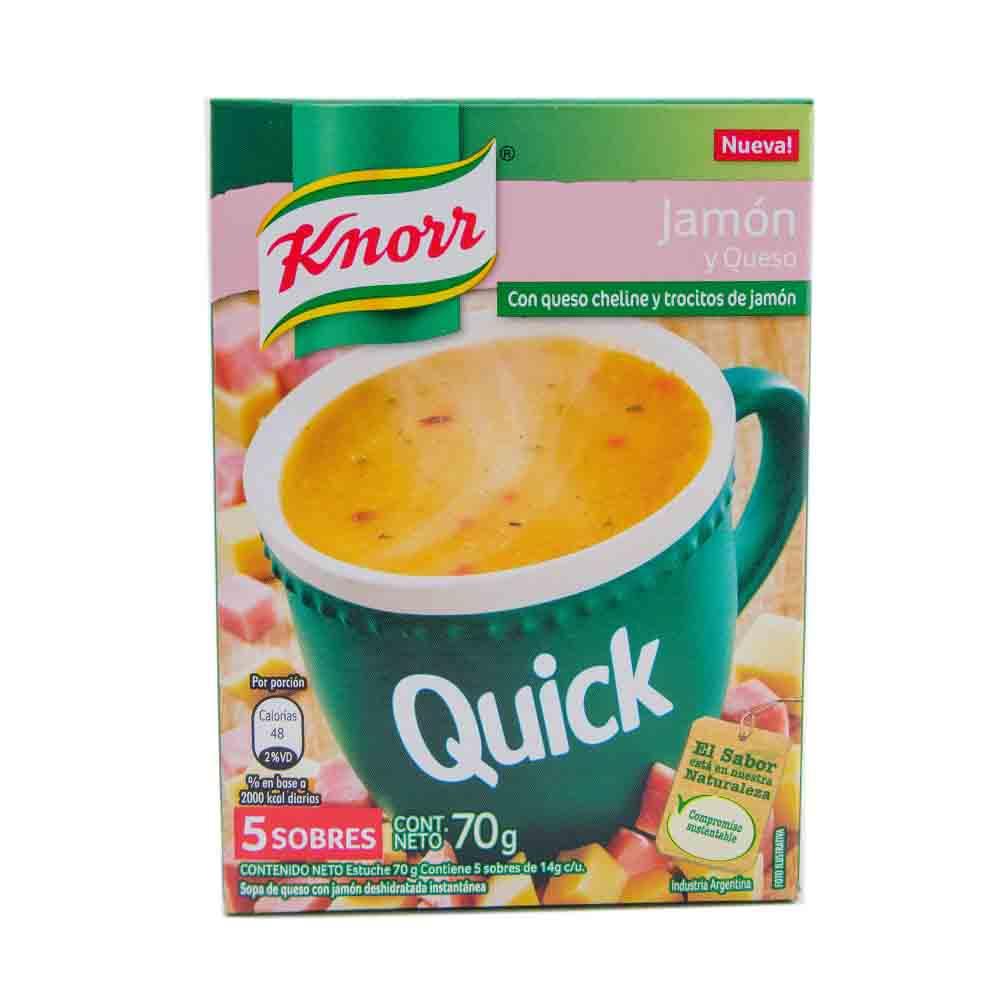 SOPA JAM/QUESO QUICK KNORR x 70g