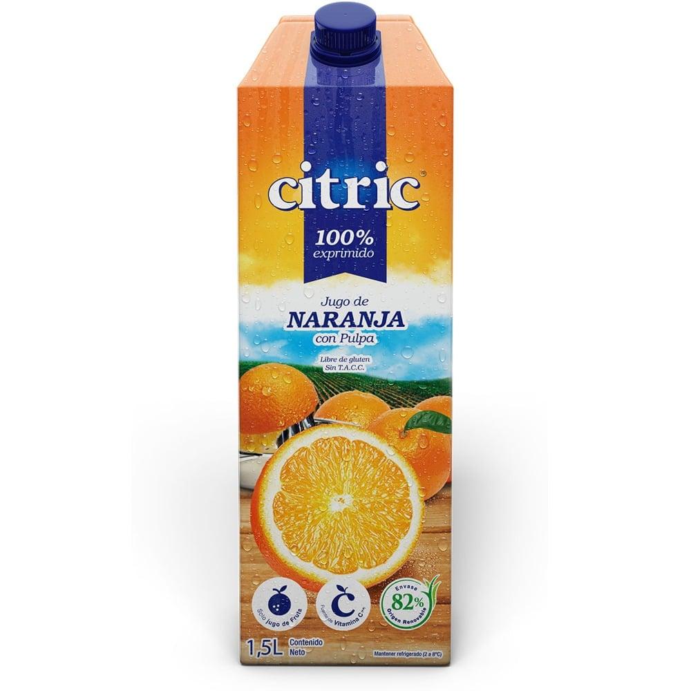 JUGO CITRIC NARANJA X1.5L