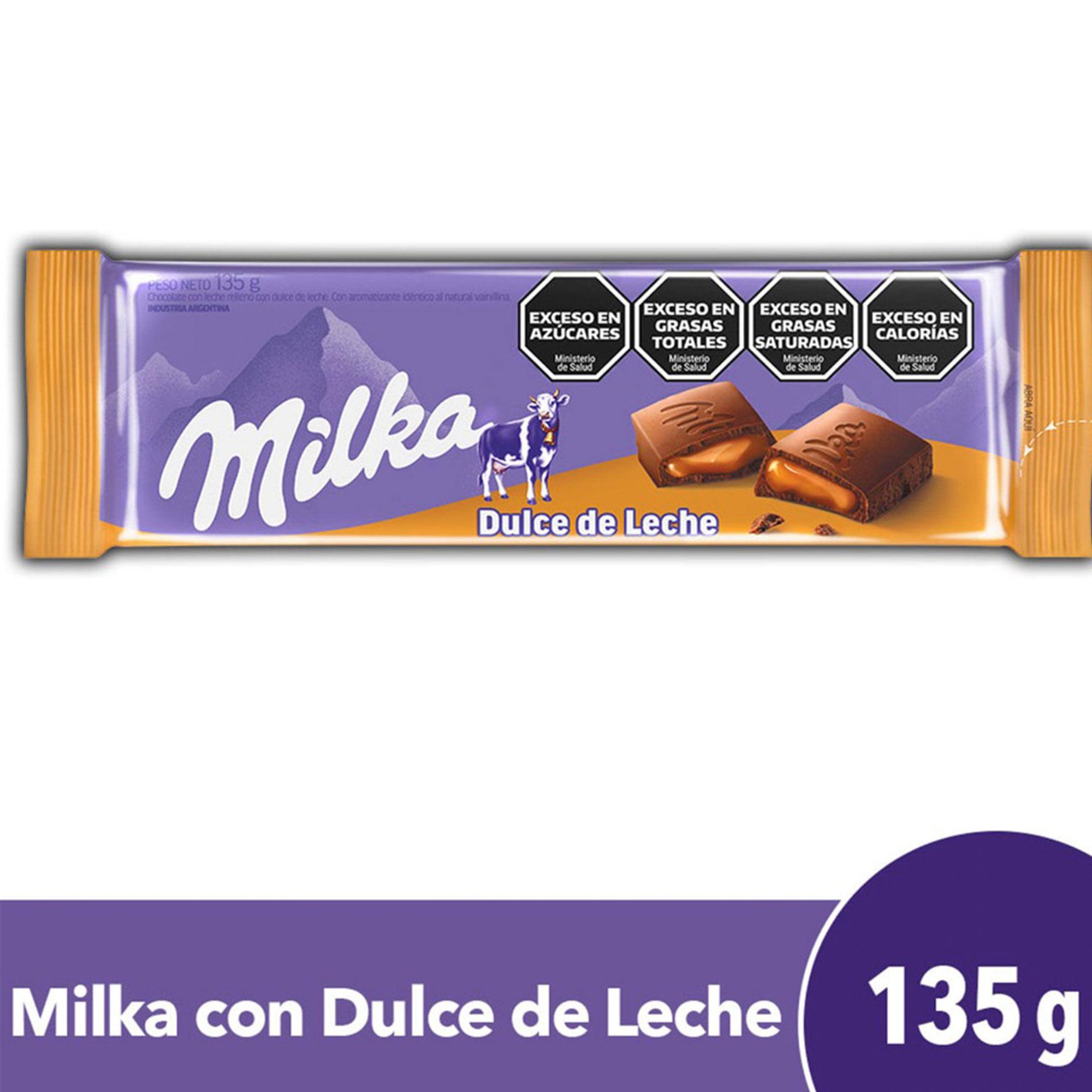 CHOCOLATE MILKA DDL x 135g