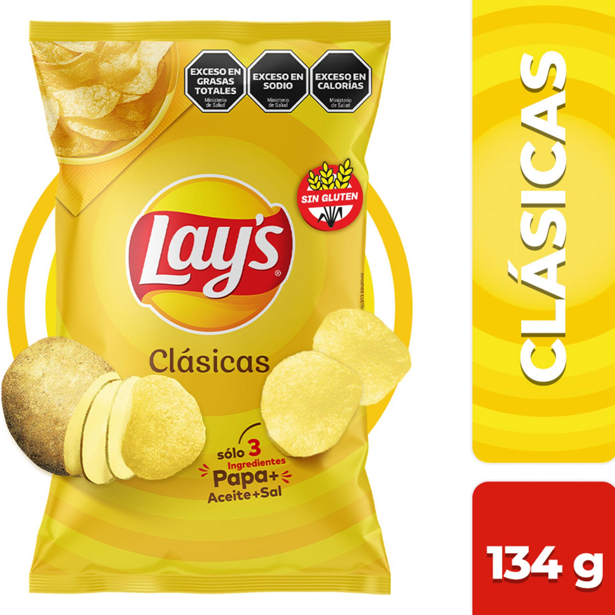 PAPAS CLASICAS LAYS x 20g
