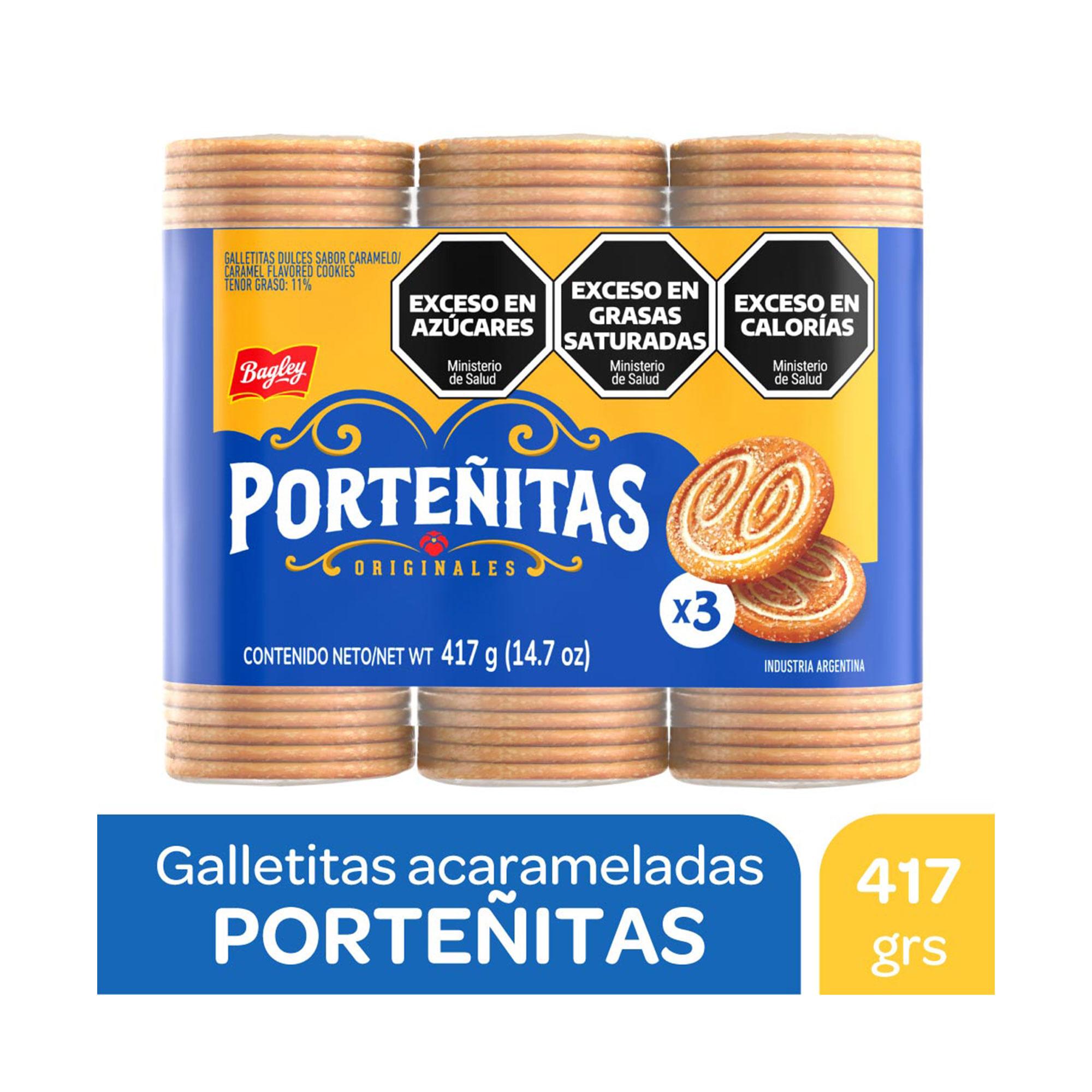 GALLETITAS PORTEÑITAS X3 U