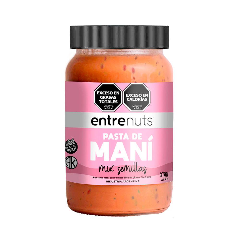 PASTA DE MANI  MIX DE SEMILLAS ENTRE NUTS x 370g