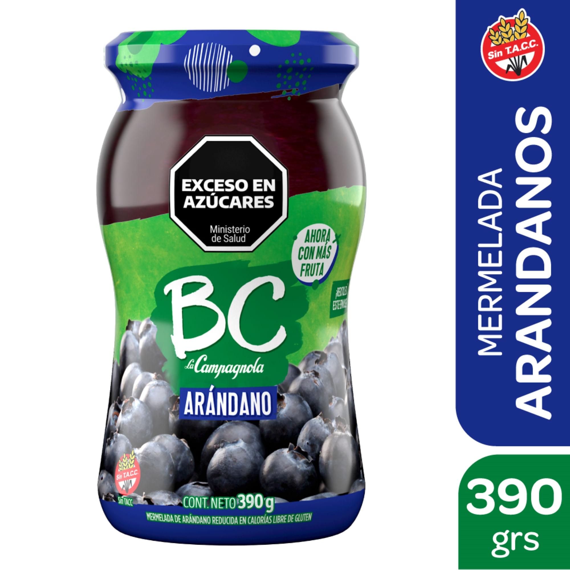 MERMELADA ARANDANOS BC x 390g