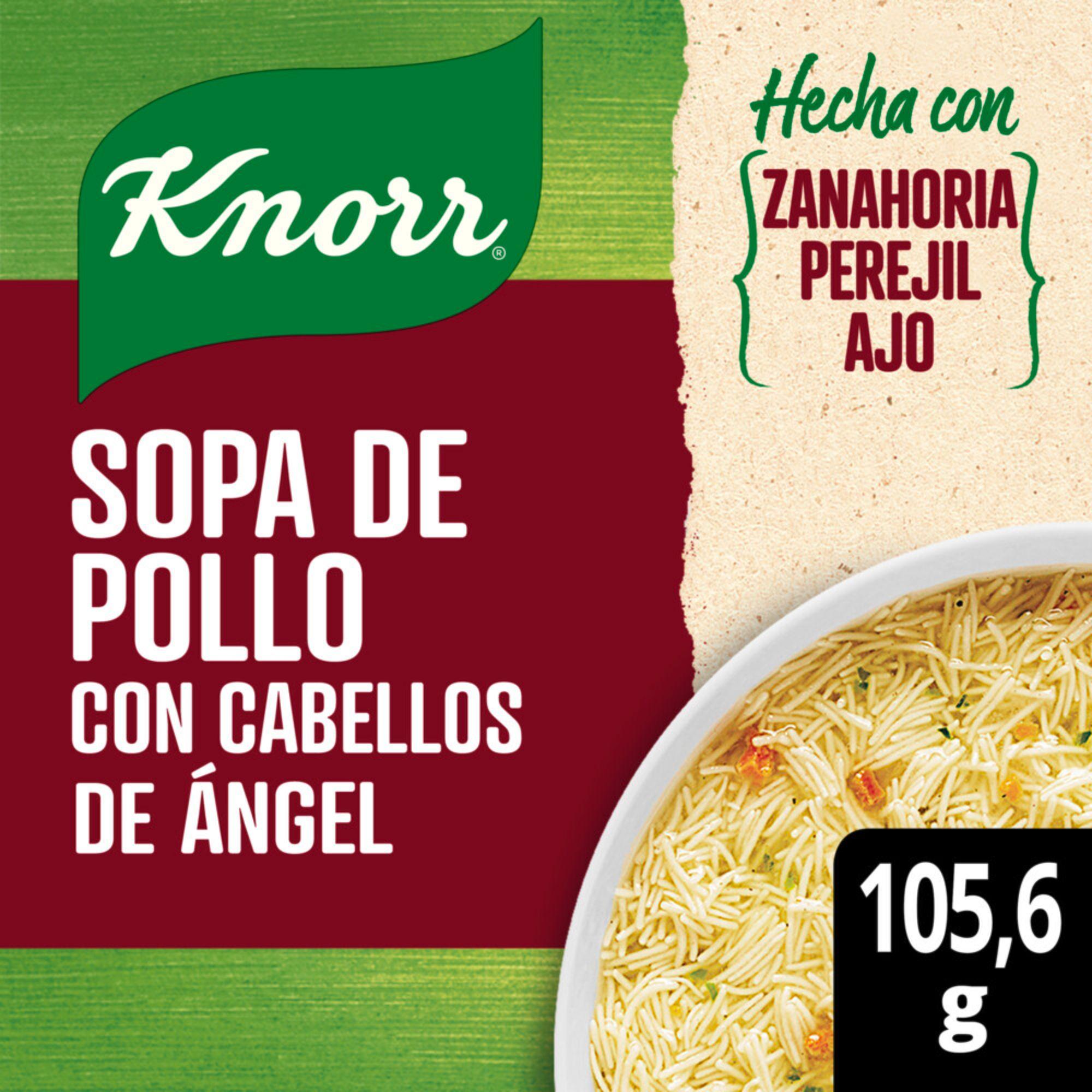 SOPA DE POLLO CABELLO ANGEL KNORR x105.6grs
