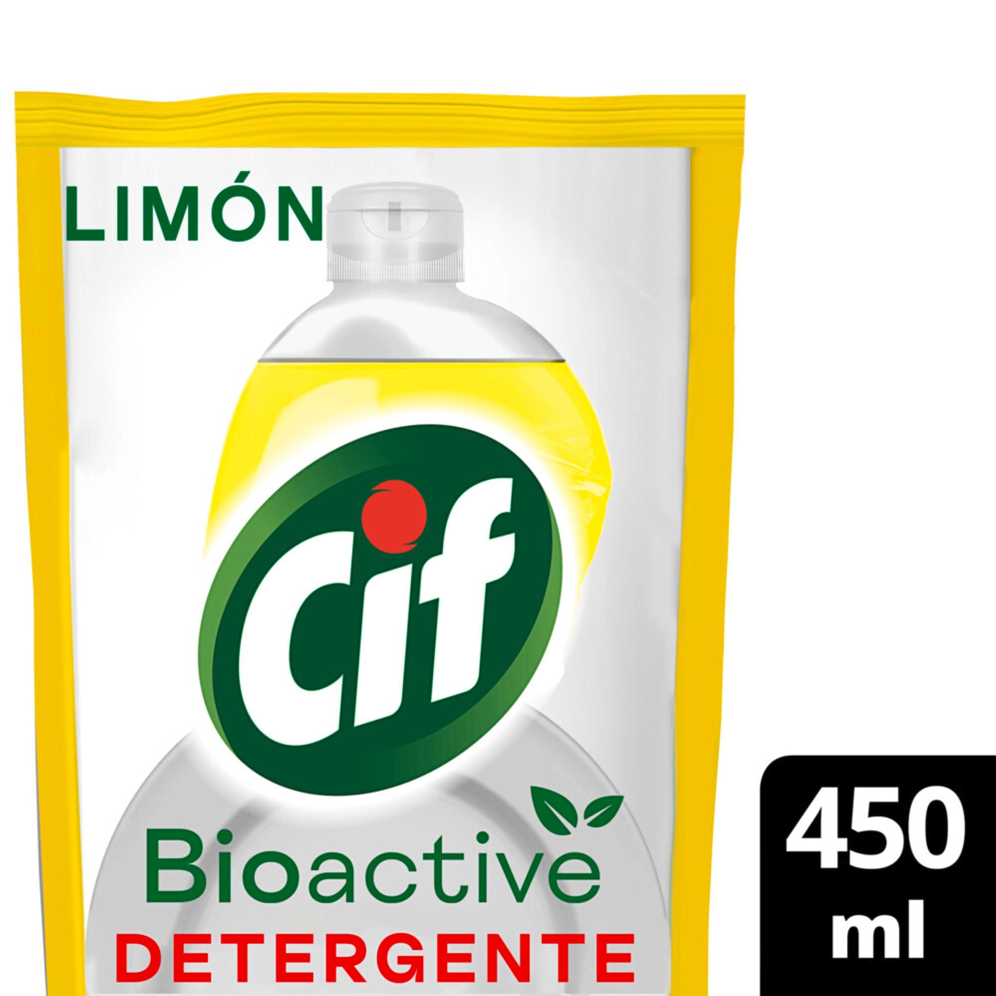 DETERGENTE BIOACTIVE LIMON CIF DP x 450ml