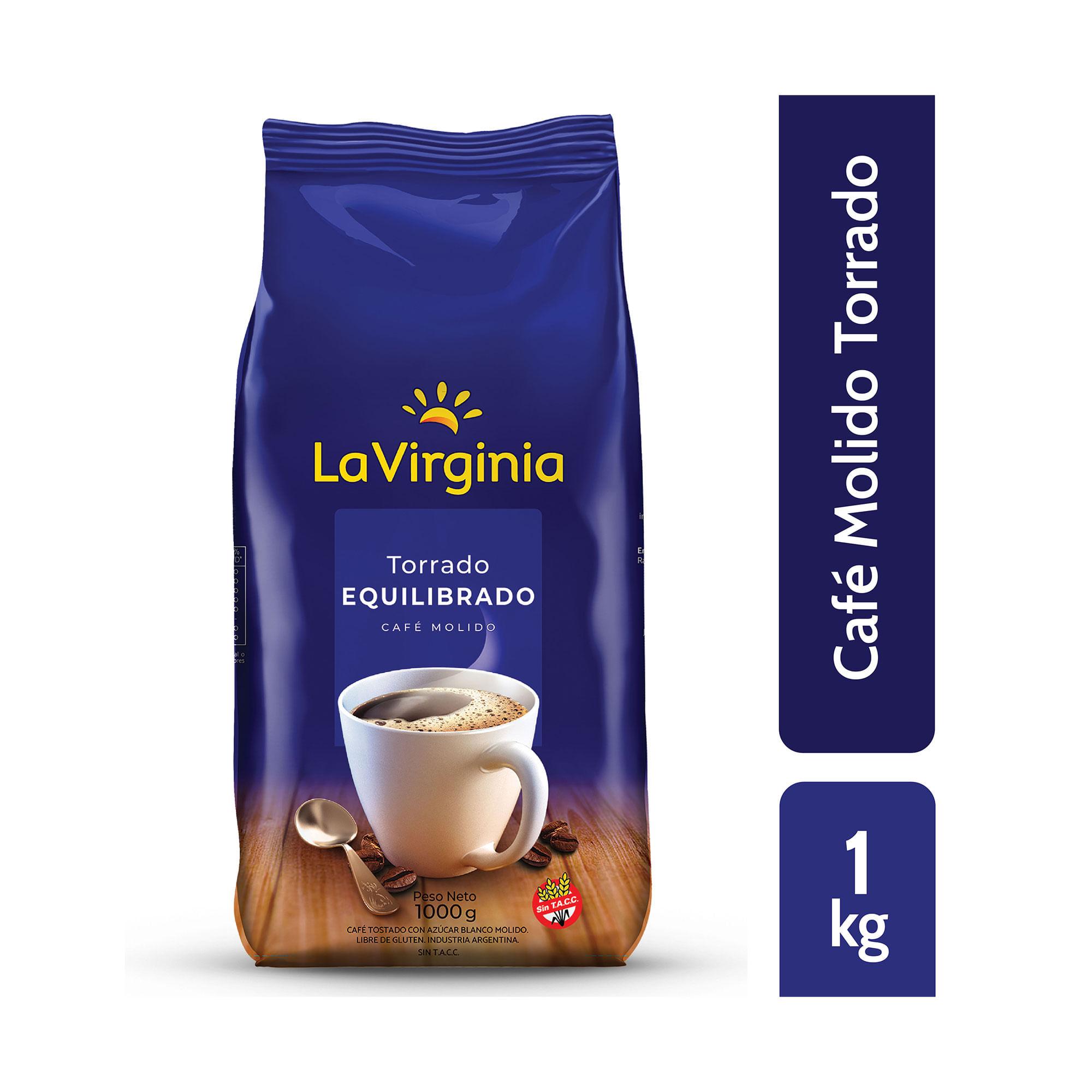 CAFE MOLIDO TORRADO EQUIL LA VIRGINIA x 1kg