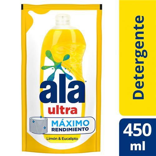 DETERGENTE ALA MAX RENDIMIENTO DP x 450ml