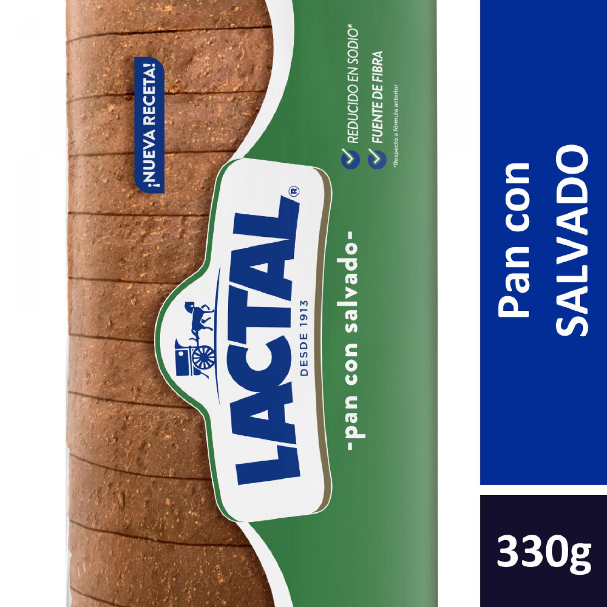 PAN SALVADO LACTAL x 330g