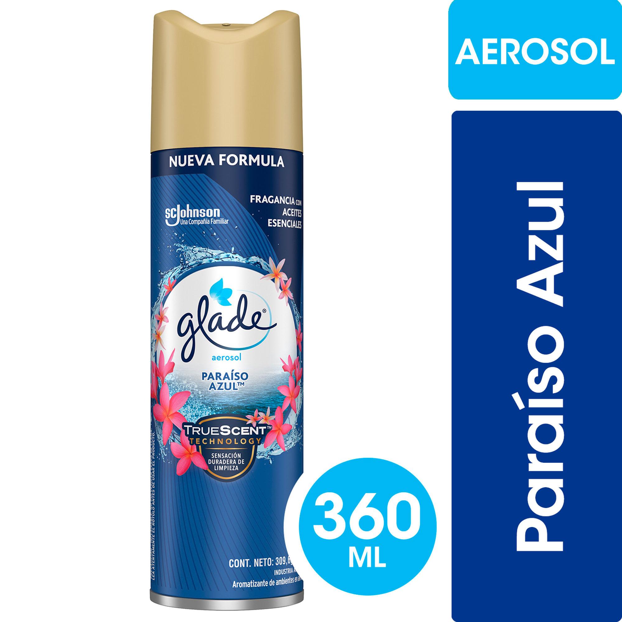 DESODORANTE DE AMB PARAISO AZUL GLADE x 360 cc