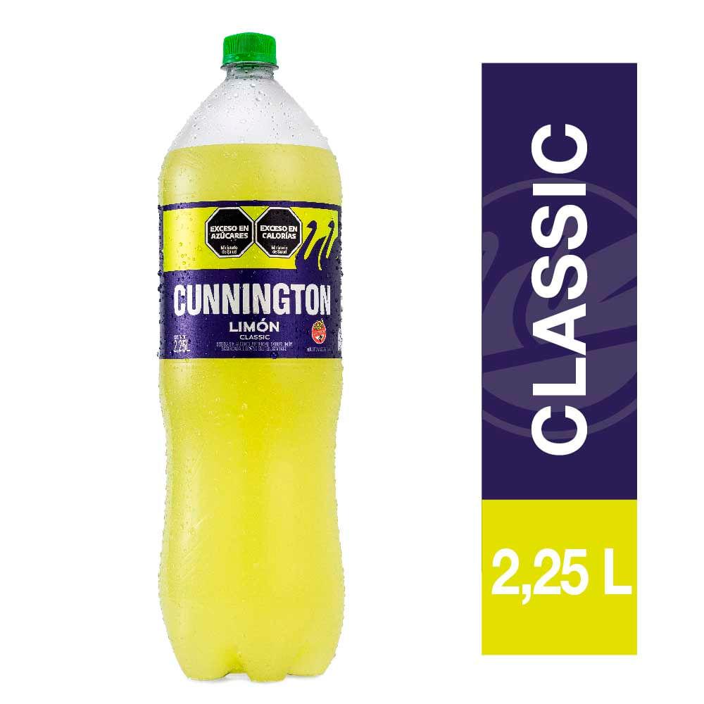 GASEOSA CUNNIGTON SAB. LIMON  2.25lt