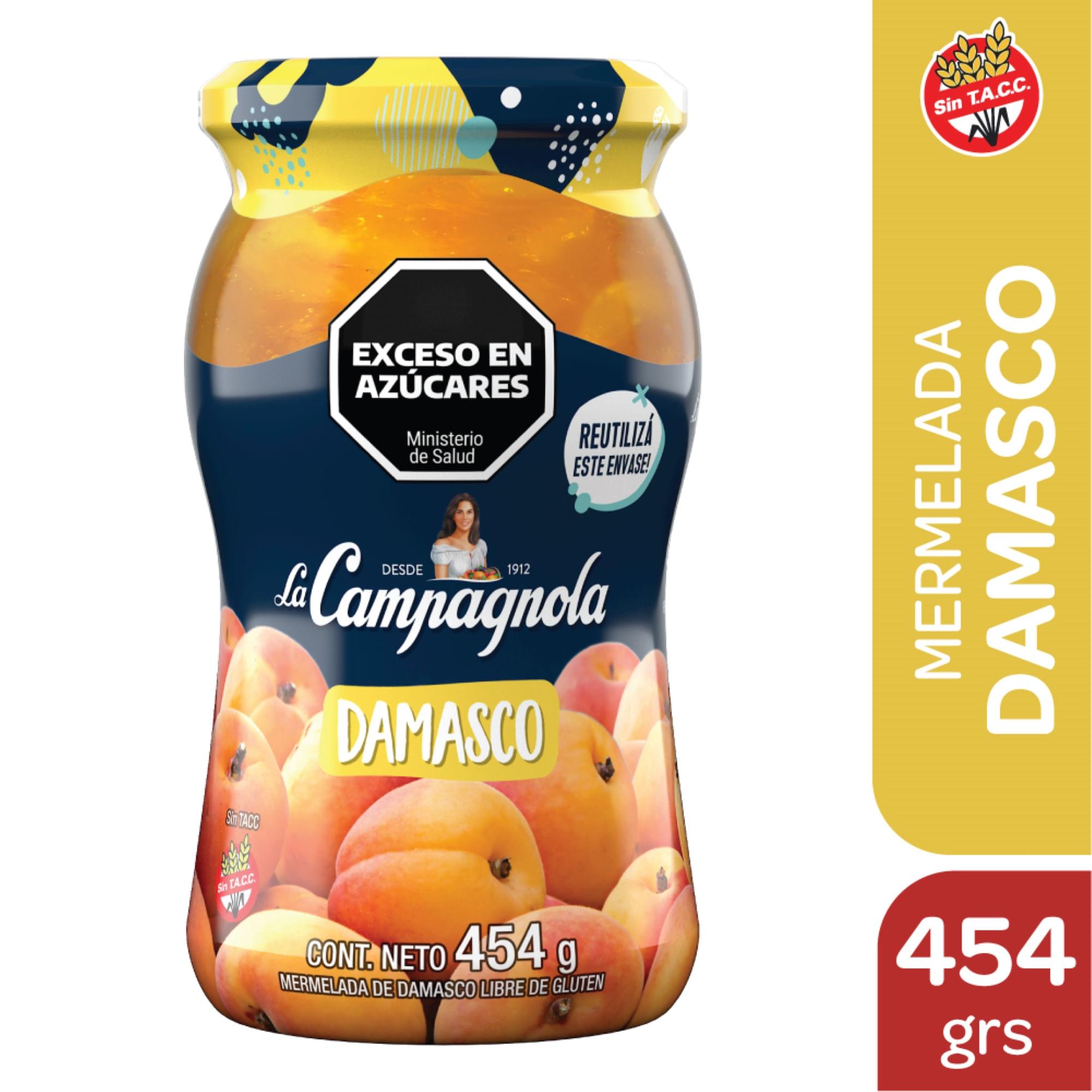 MERMELADA  DAMASCO LA CAMPAGNOLA x 454g