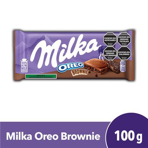 CHOCOLATE MILKA OREO BROWNIE x 100g