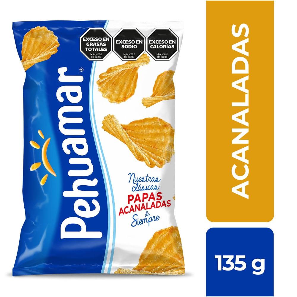 PAPAS ACANALADAS PEHUAMAR x 135g