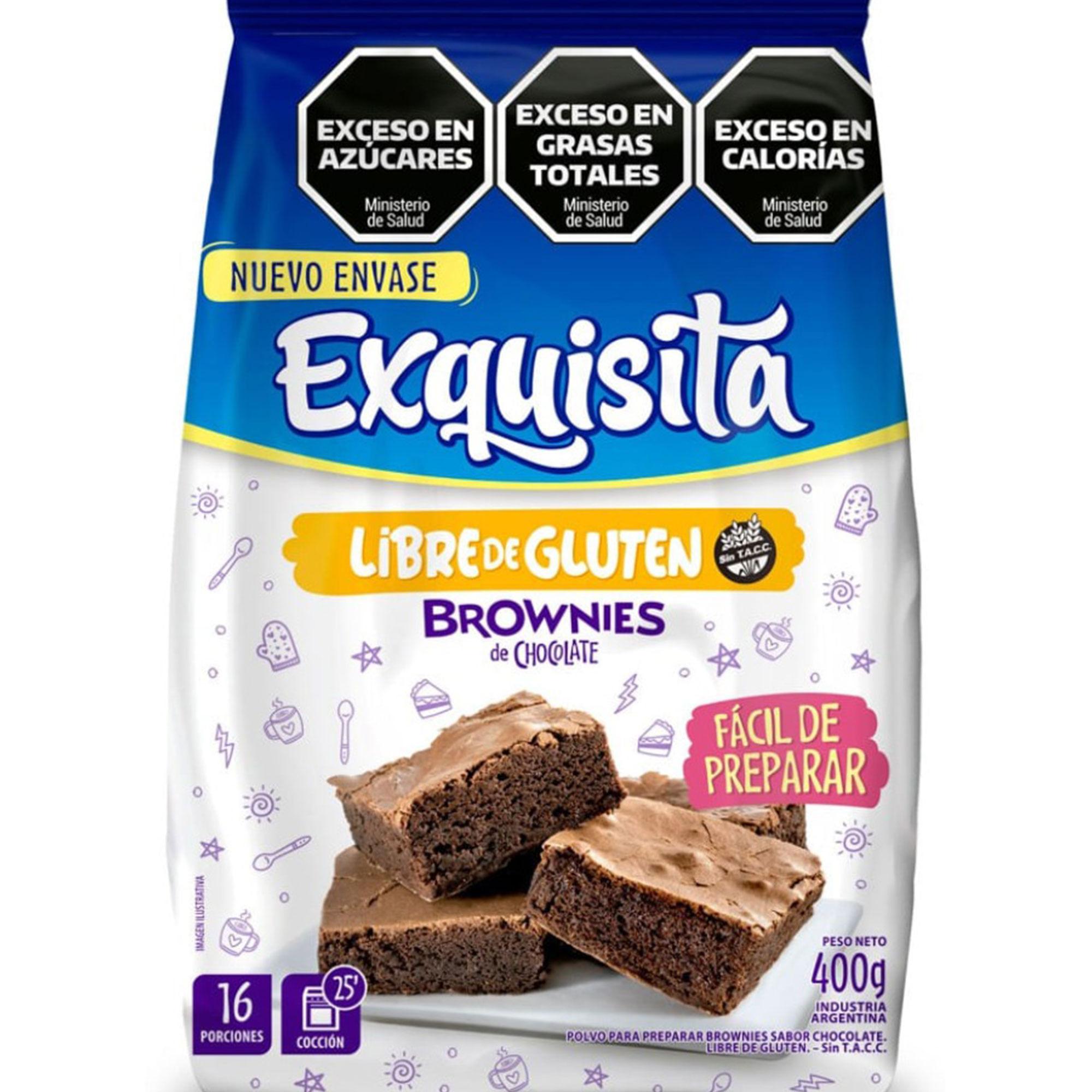 BROWINIES EXQUISITA SIN TACC 400gr