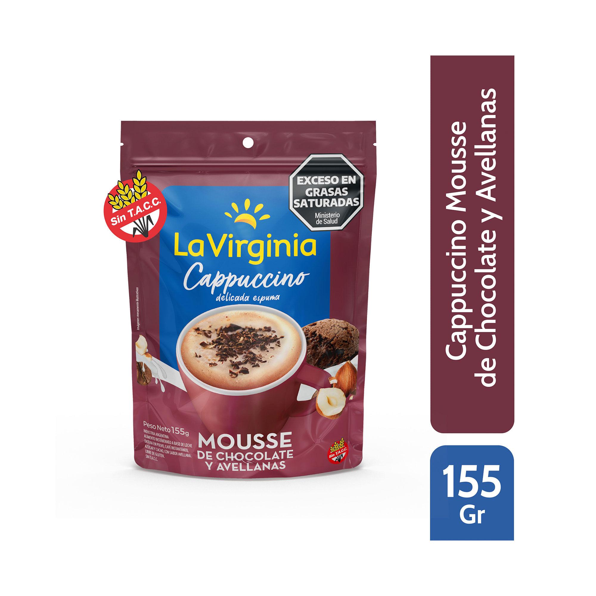 MIX CAPPUCCINO LA VIRGINIA MOUSSE CHOYA DP x 155g