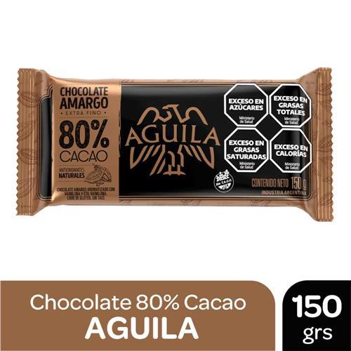 CHOCOLATE AGUILA 80% x 150g