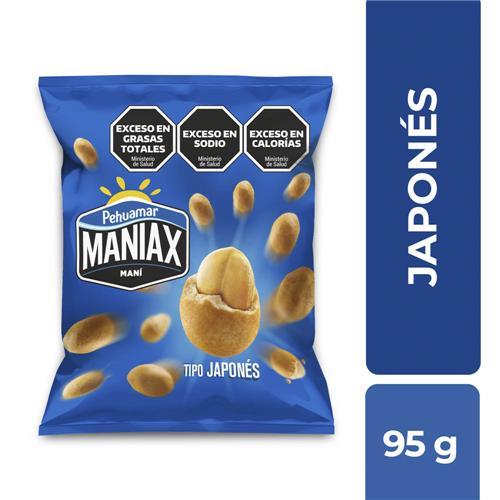 MANI TIPO JAPONES MANIAX  x 95 g
