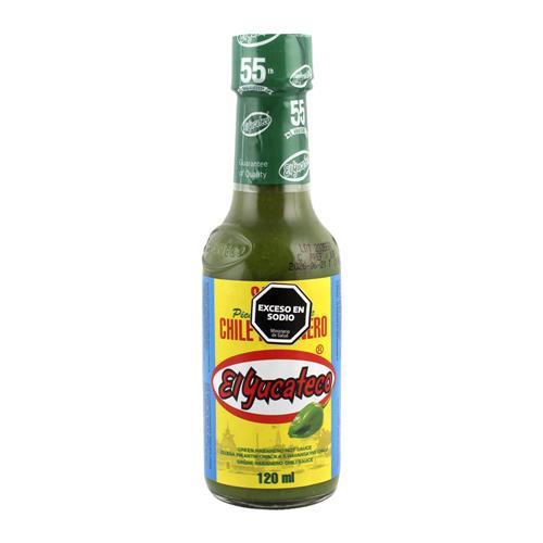 SALSA PICANTE VERDE CHILE HABANERO YUCATECO x 120g