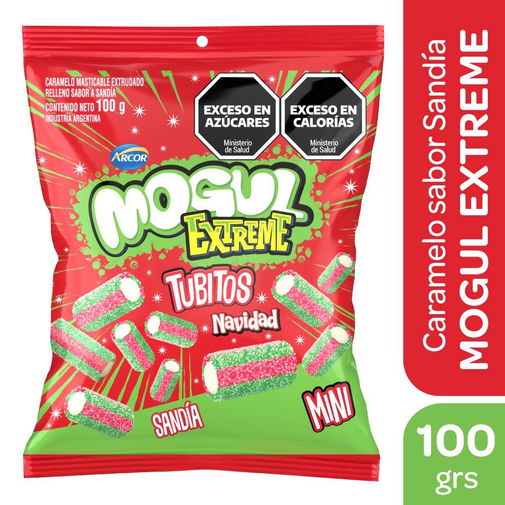 MINI TUBITOS NAVIDAD SANDIA MOGUL X 100GRS