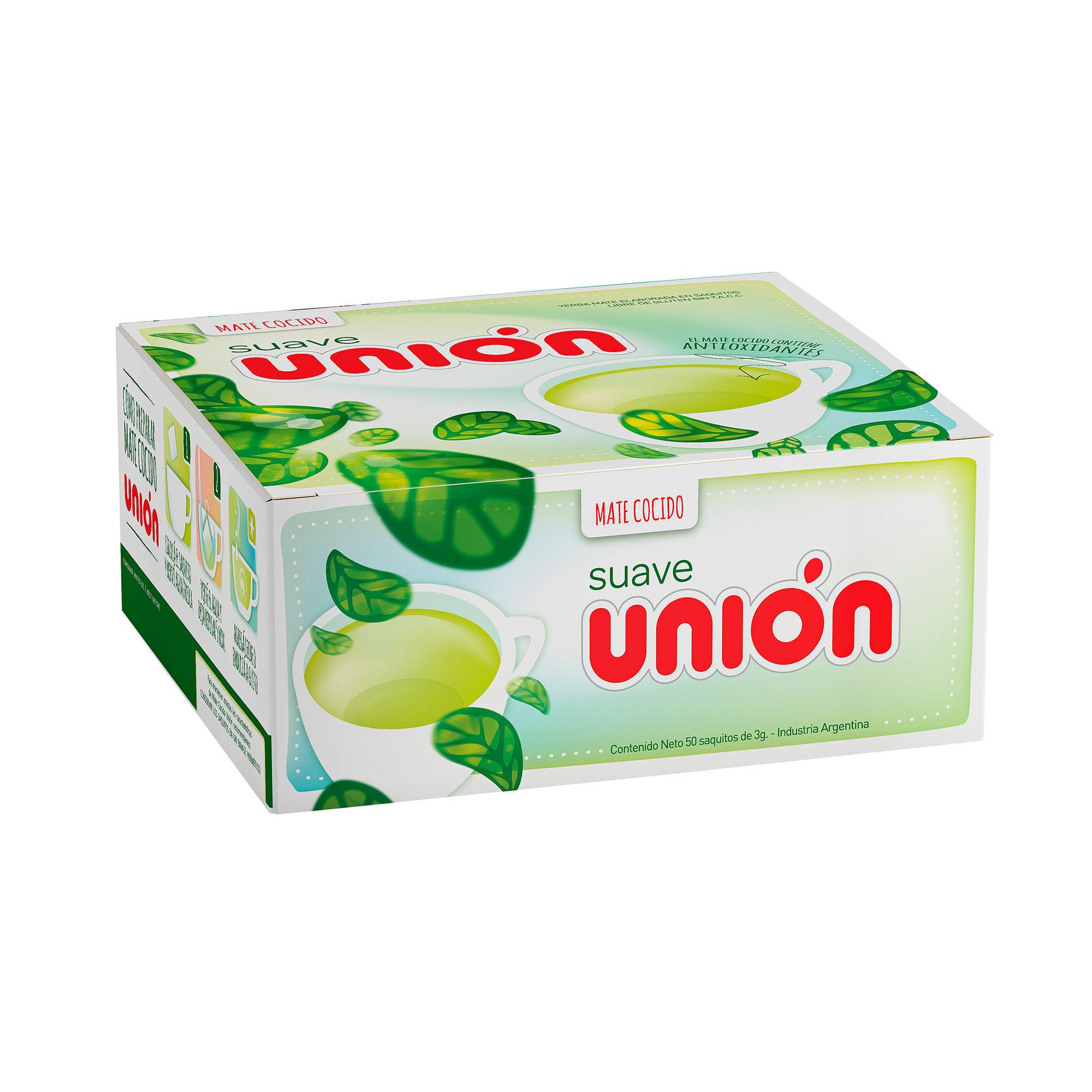 MATE COCIDO UNION S/ENSOBRAR x 50u