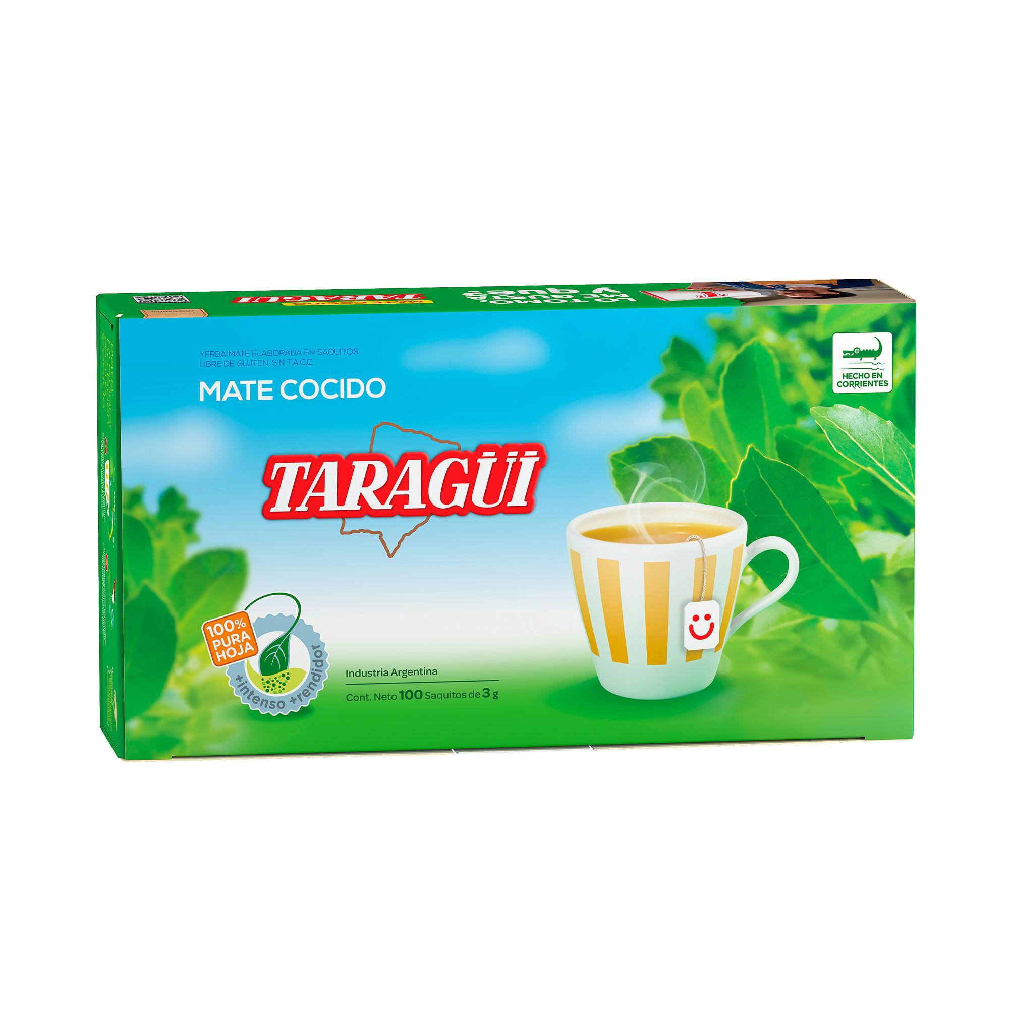 MATE COCIDO TARAGUI x 100u