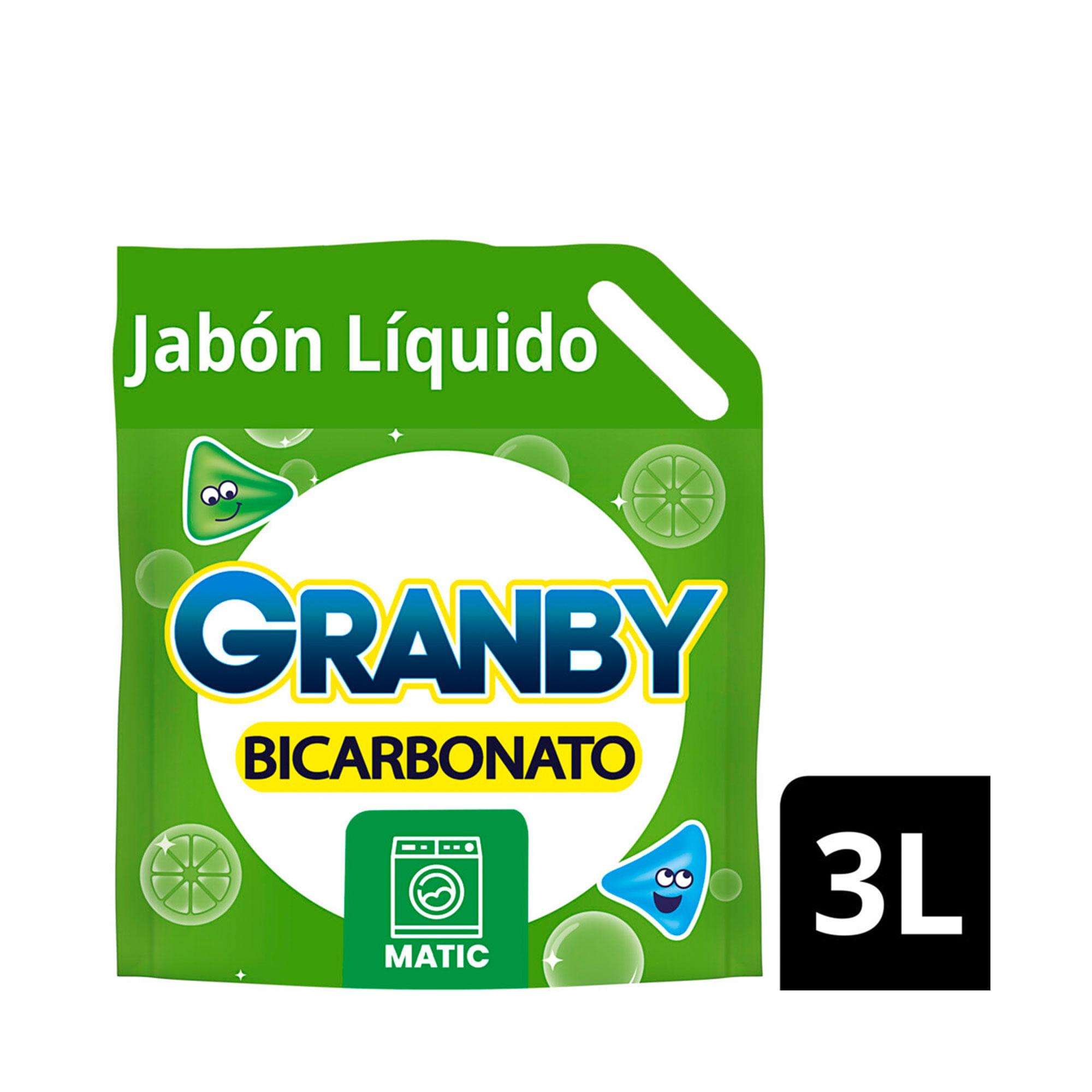 JABON LIQ BICAR LIMON GRANBY x 3L